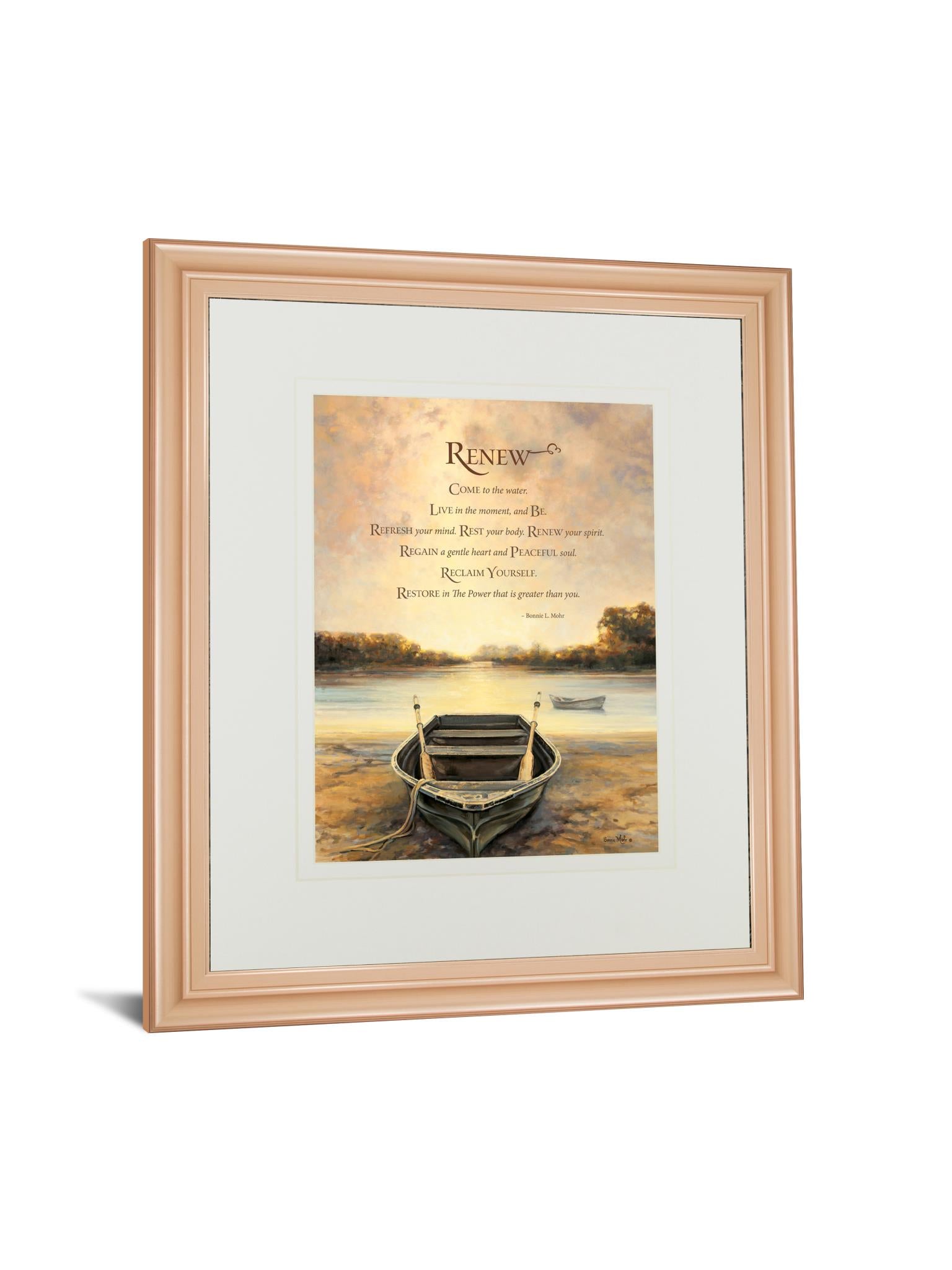 Renew By Bonnie Mohr 34X40 Framed Print