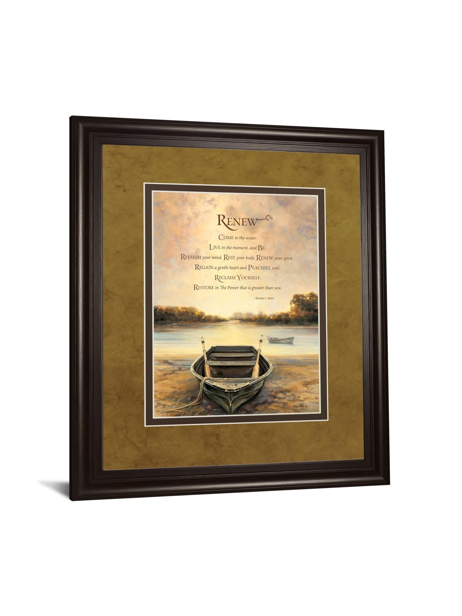 Renew By Bonnie Mohr 34X40 Framed Print