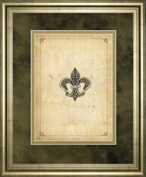 Fleur Di Lies I By Alexey Paviuts 34X40 Framed Print