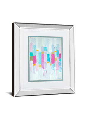 Mirrored Frame Cool Rhizome I By Ann Marie Coolick 34X40 Mirror Frame Print