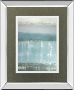 Mirrored Frame Twilight Blues By Caroline Gold ***Monl*** 34X40 Mirror Frame Print