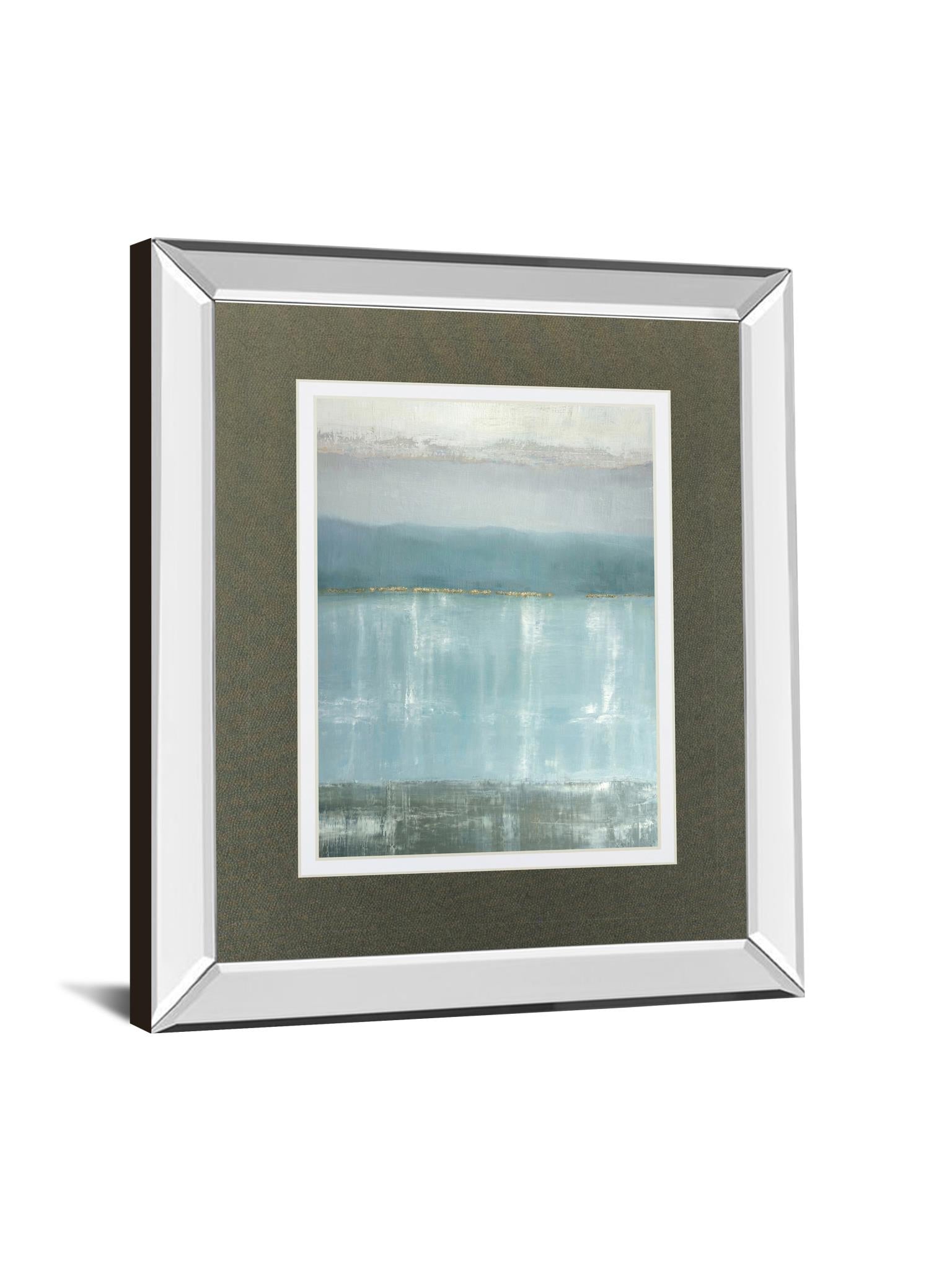 Mirrored Frame Twilight Blues By Caroline Gold ***Monl*** 34X40 Mirror Frame Print