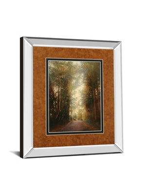 Mirrored Frame Road Of Mysteries Ii By Amy Melious ***Monl*** 34X40 Mirror Frame Print