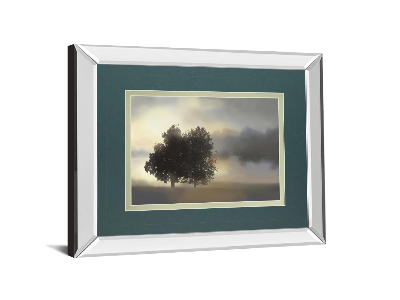 Mirrored Frame Misty Morning By Nan ***Monl*** 34X40 Mirror Frame Print