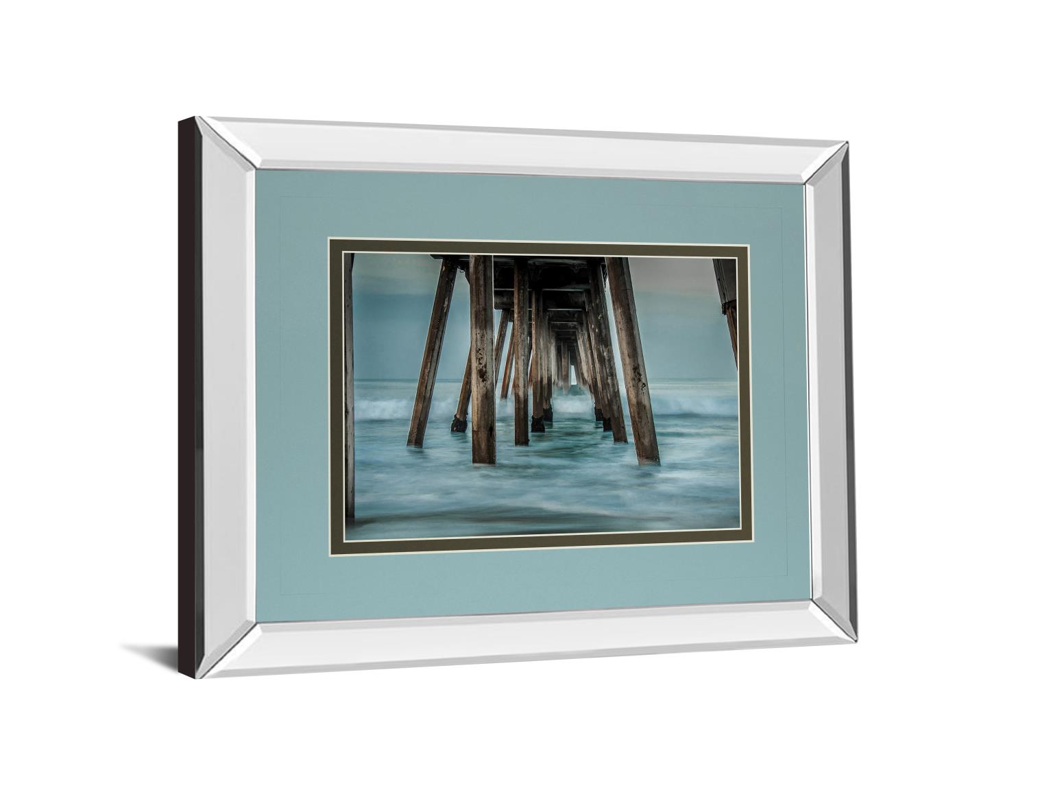 Mirrored Frame Surf By Bill Carson Photography 34X40 Mirror Frame Print