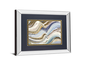 Mirrored Frame Earth Tone New Concept By Patricia Pinto 34X40 Mirror Frame Print