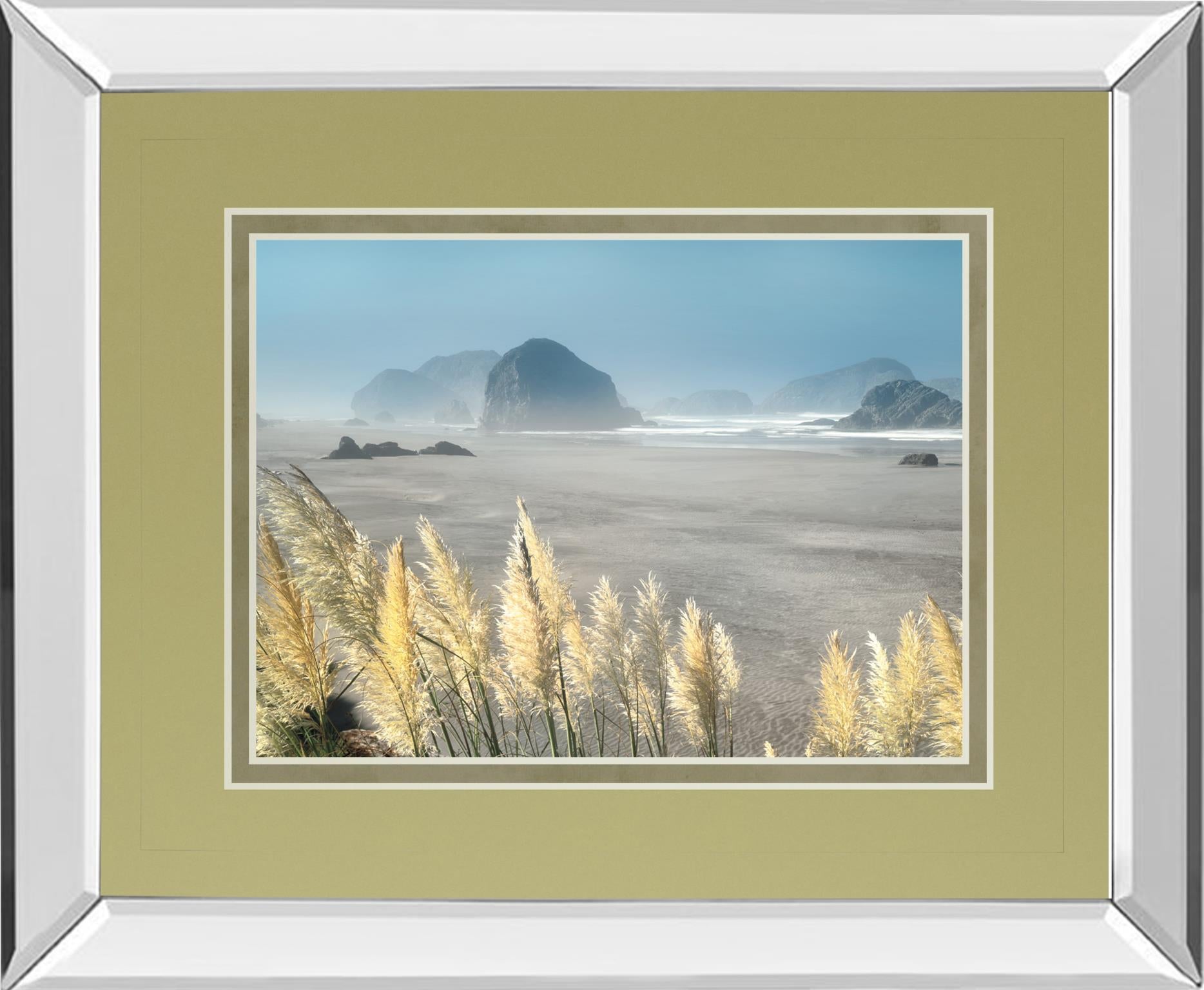 Mirrored Frame Pompas Beach By Frates 34X40 Mirror Frame Print