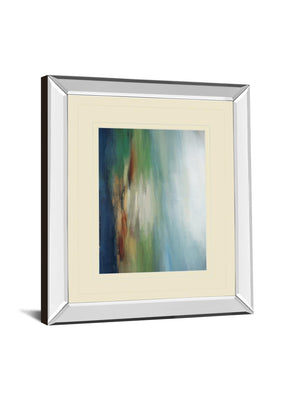 Mirrored Frame First Light By S. D'Auguiar 34X40 Mirror Frame Print