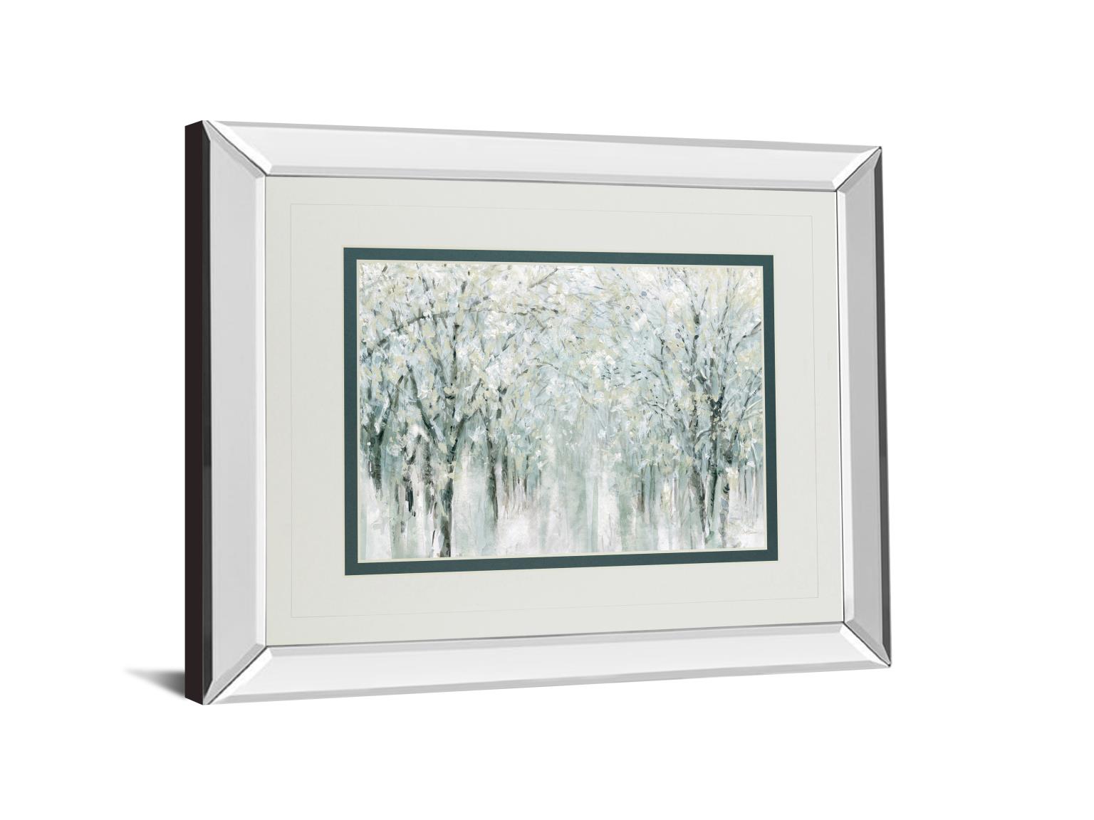 Mirrored Frame Winter Mist By Carol Robinson 34X40 Mirror Frame Print