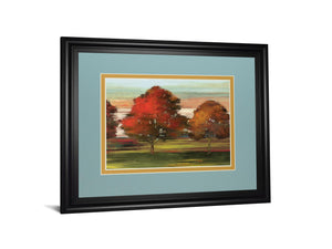 Tress In Motion By Alison Pearce 34X40 Framed Print