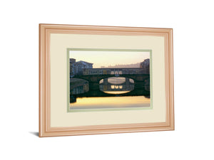Ponte Vecchio By Bill Philip 34X40 Framed Print