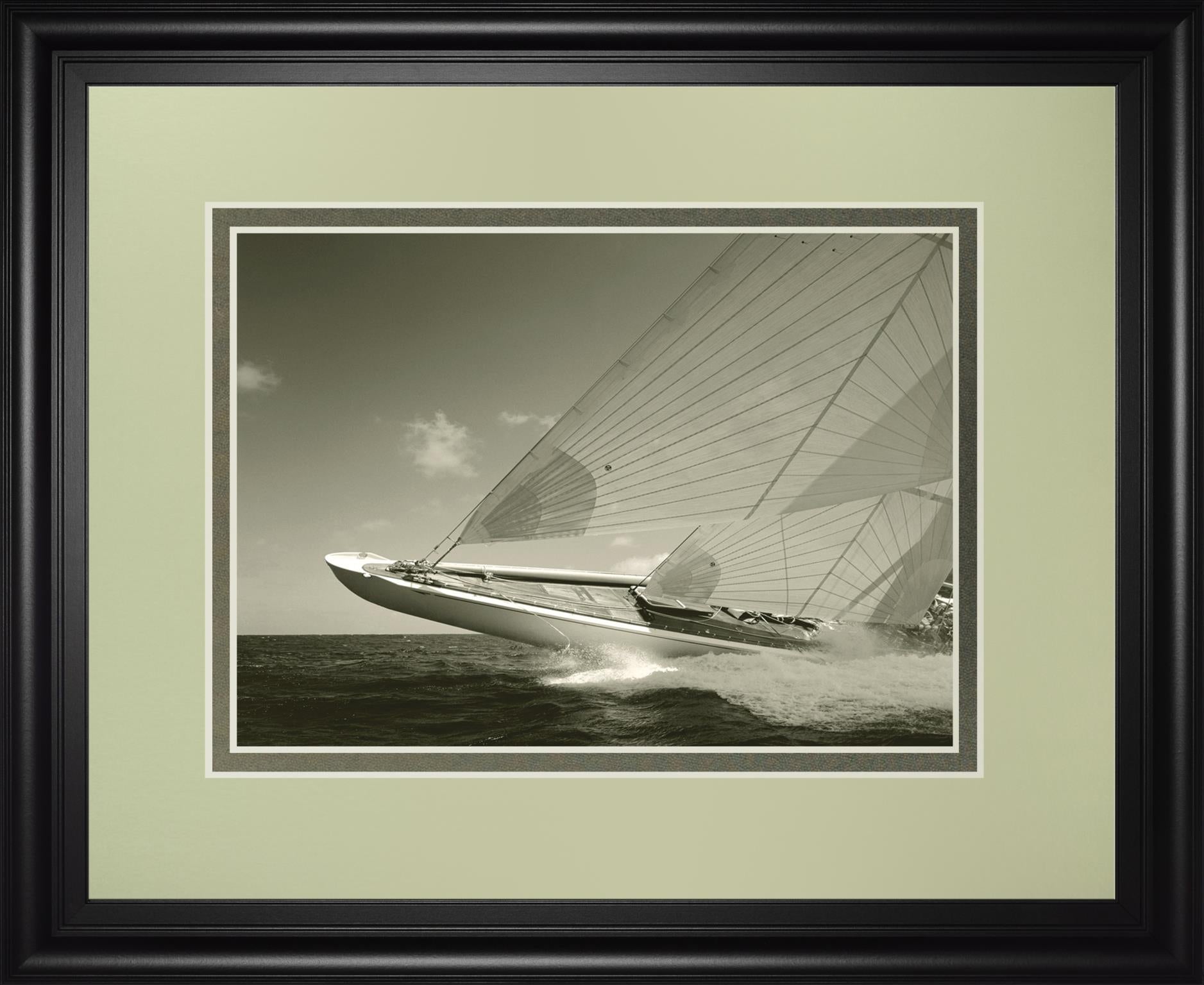Sea Spray Ii By Michael Kahn 34X40 Framed Print