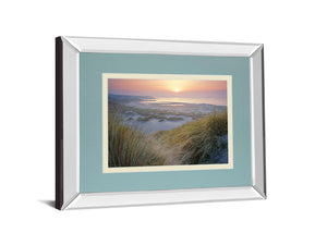 Mirrored Frame Budle, Misty Sunset By Joe Cornish 34X40 Mirror Frame Print