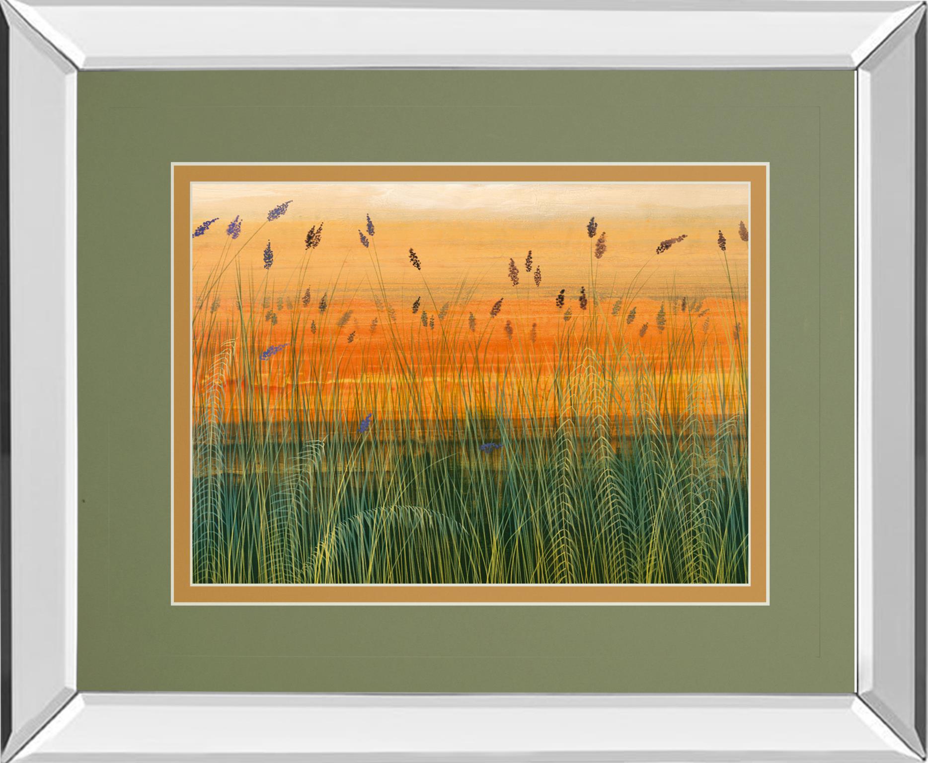 Mirrored Frame Golden Bayou By Holman 34X40 Mirror Frame Print