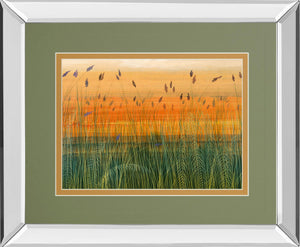 Mirrored Frame Golden Bayou By Holman 34X40 Mirror Frame Print