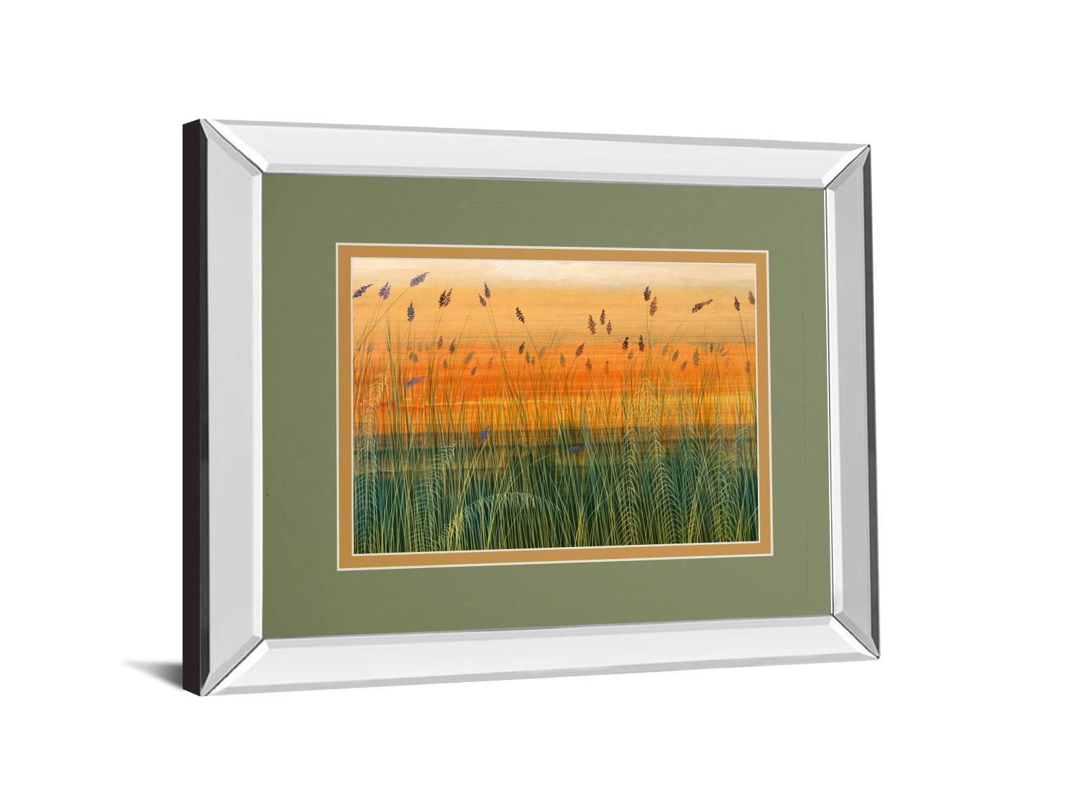 Mirrored Frame Golden Bayou By Holman 34X40 Mirror Frame Print