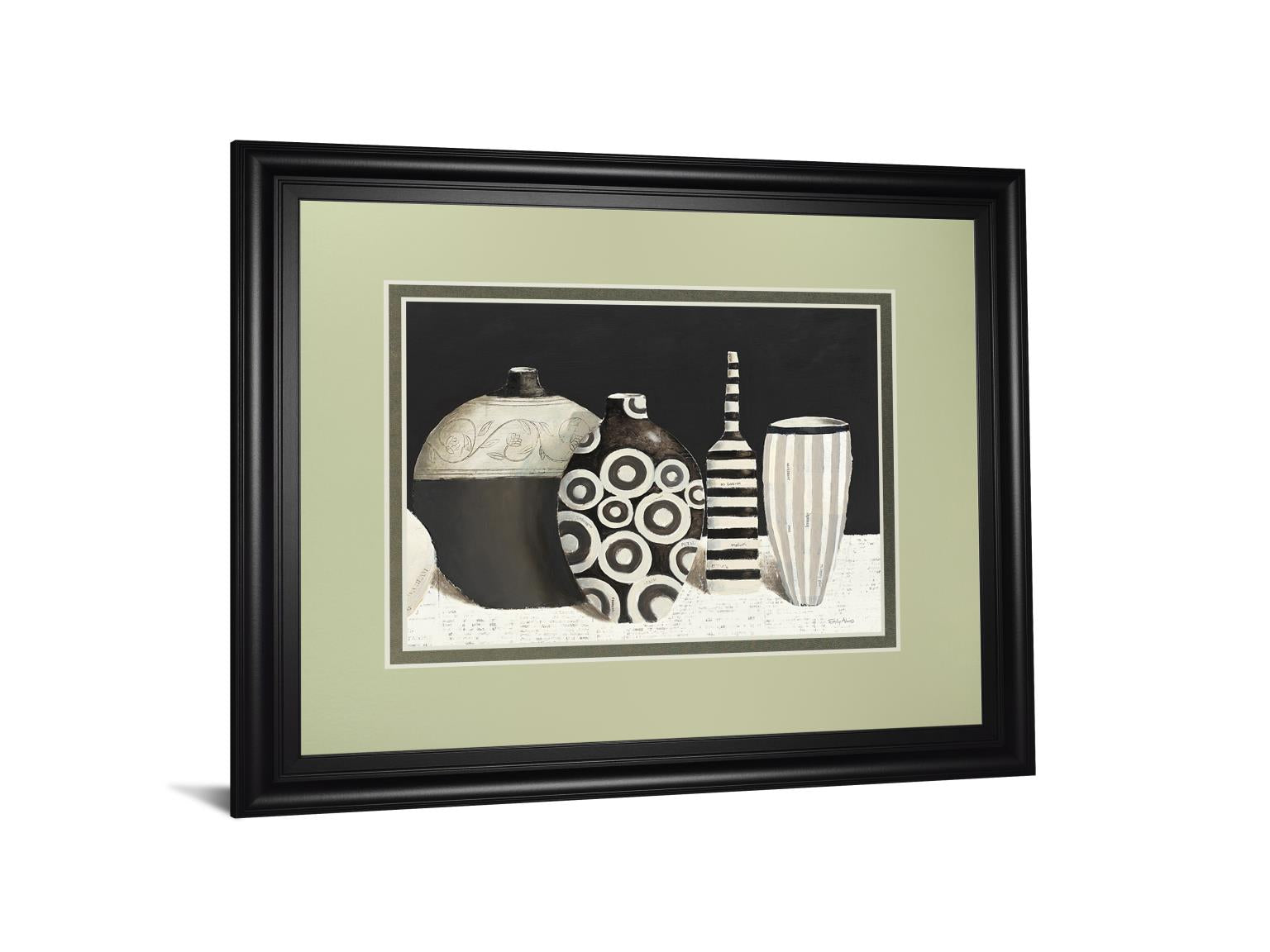Objet D'Art By Emily Adams 34X40 Framed Print