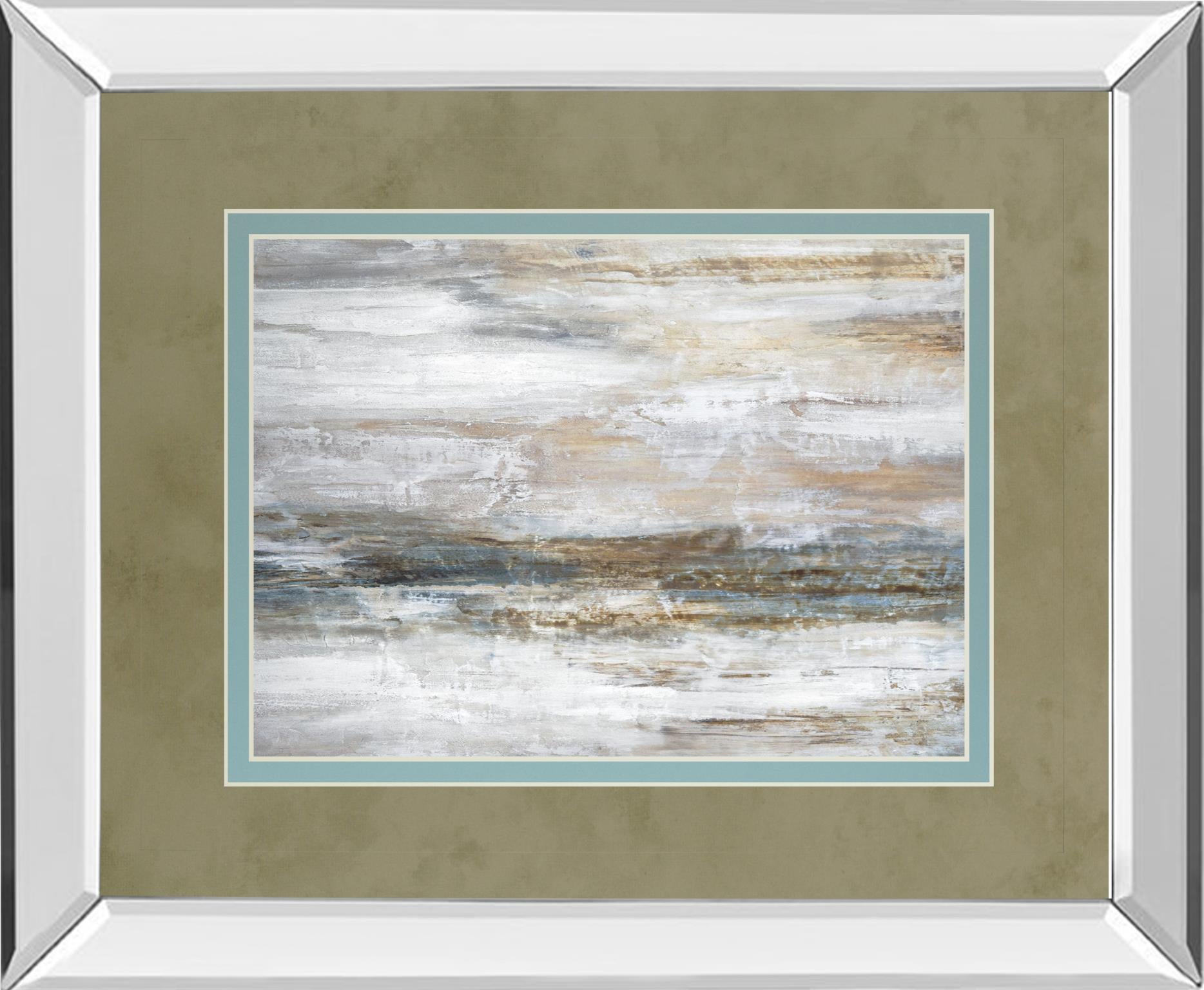 Mirrored Frame Mirage I By Fontaine, S. 34X40 Mirror Frame Print