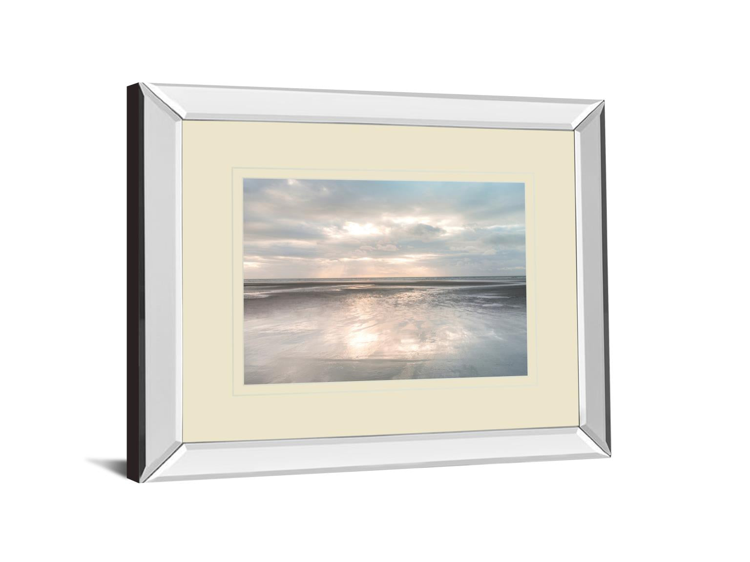 Silver Sands By Assaf Frank 34X40 Mirror Frame Print