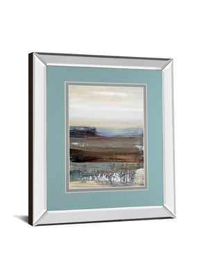 Hint Of Blue By Aerial Snow 34X40 Mirror Frame Print