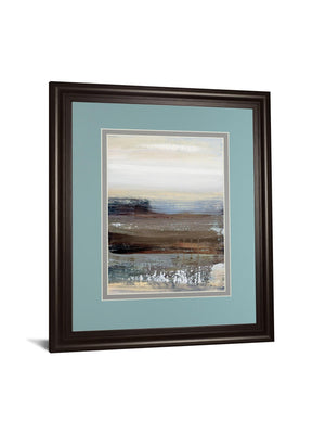 Hint Of Blue By Aerial Snow 34X40 Framed Print