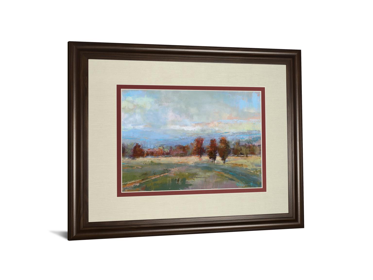 River Run By Louis Bourne 34X40 Framed Print
