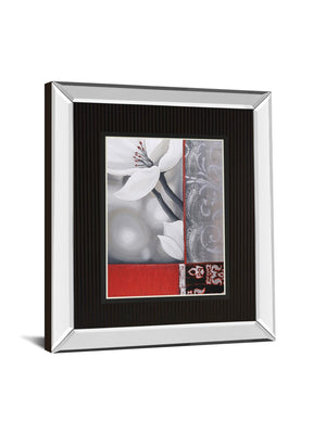 Bohemia Flora White By Jasmin Zara Copley 34X40 Mirror Frame Print
