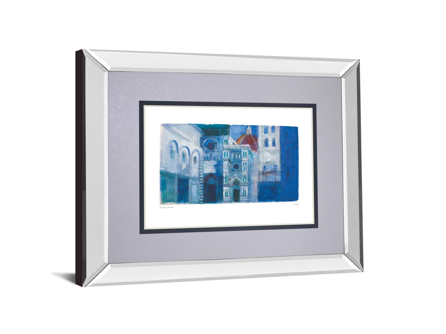 The Duomo, Florence By Ann Oram 34X40 Mirror Frame Print