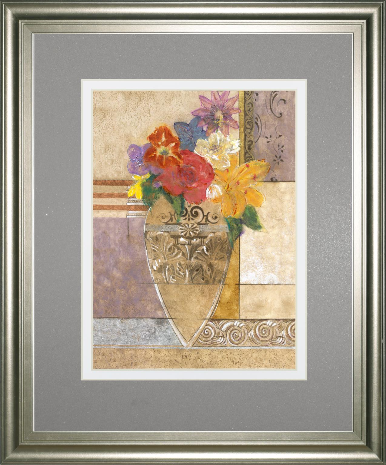 Rose By Hollack 34X40 Framed Print