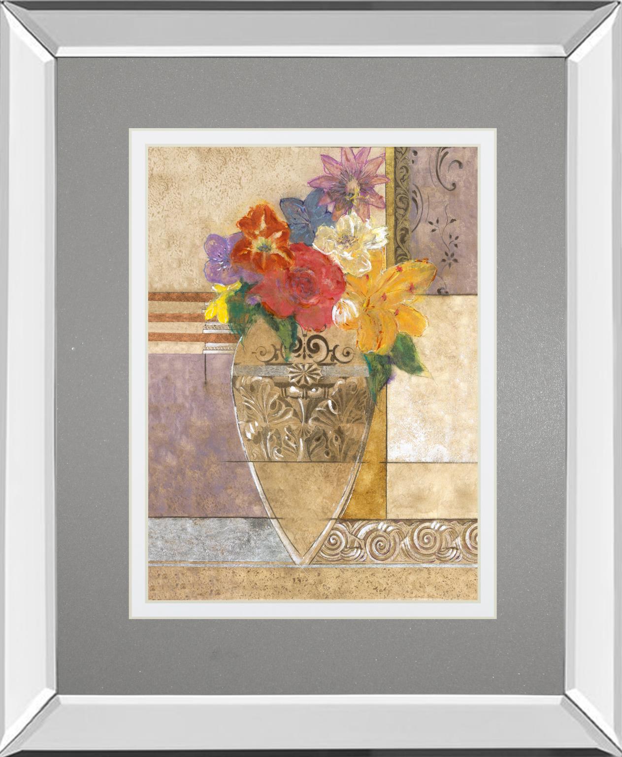 Rose By Hollack 34X40 Mirror Frame Print