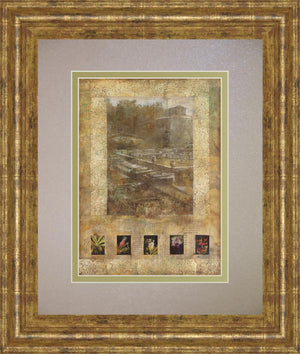 Botany Journal I By Kemp 34X40 Framed Print