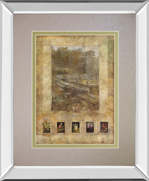 Botany Journal I By Kemp 34X40 Mirror Frame Print