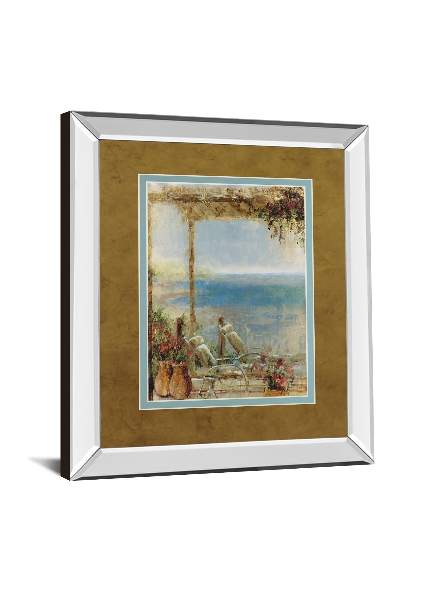 Ocean Retreat Ii By Stiles 34X40 Mirror Frame Print