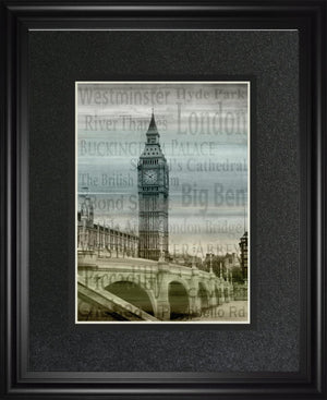 Big Ben By Alan Lambert 34X40 Framed Print