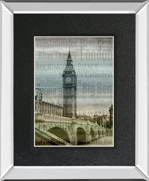 Big Ben By Alan Lambert 34X40 Mirror Frame Print