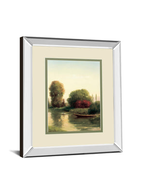 By The Riverside By Udell 34X40 Mirror Frame Print