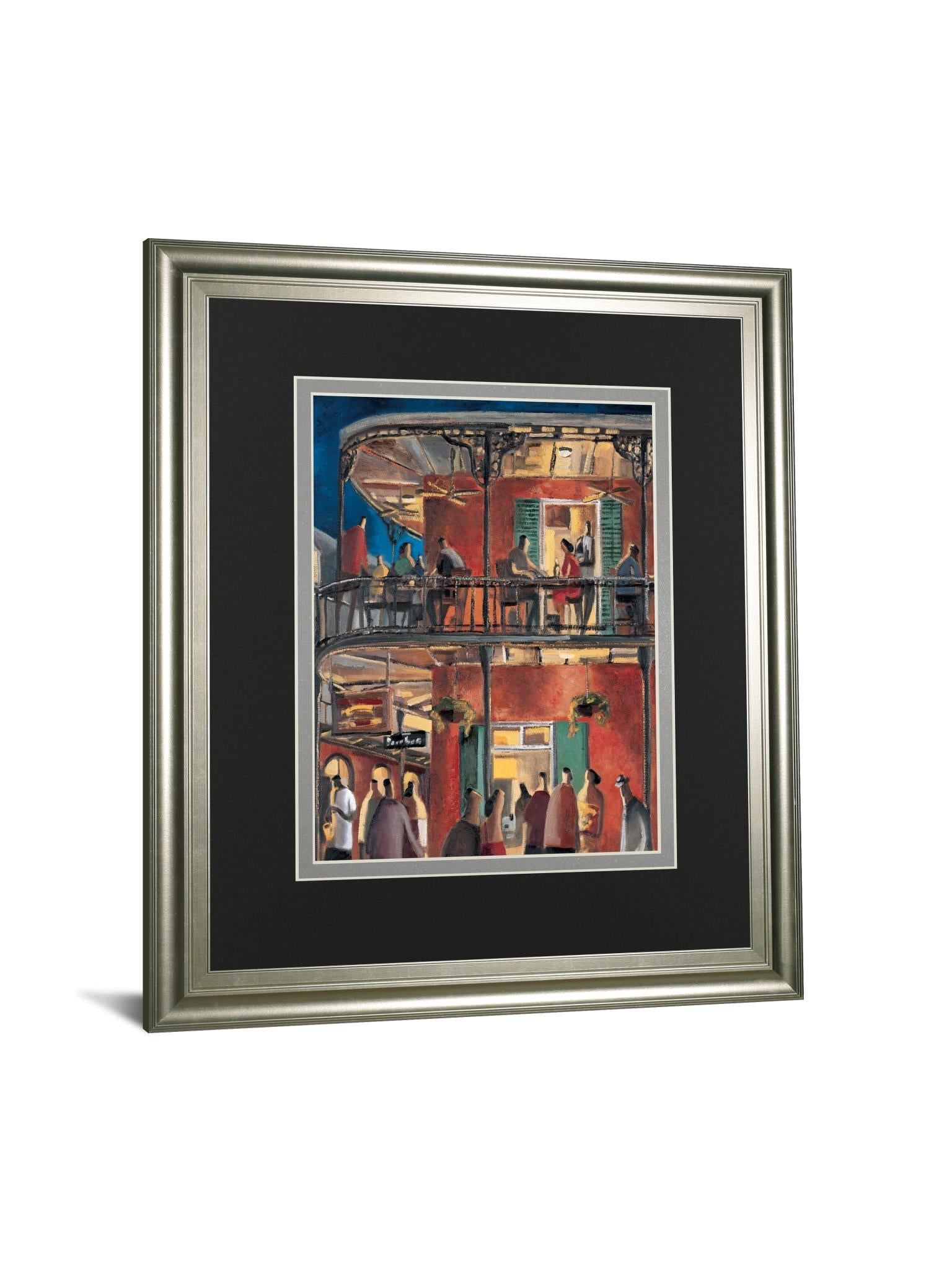 New Orleans Street By Lourengo, D. 34X40 Framed Print