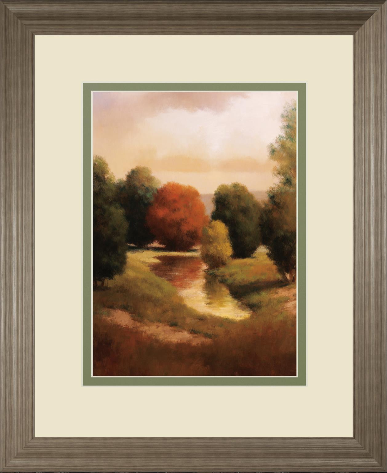 Summer'S Passage Ii By Udell 34X40 Framed Print