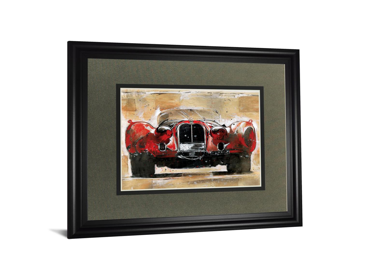Vintage Red By Wiley, M.G. 34X40 Framed Print