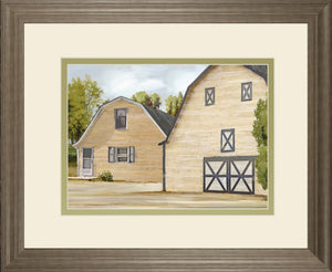 Contemporary Farm By Mark Chandon 34X40 Framed Print