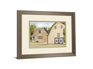 Contemporary Farm By Mark Chandon 34X40 Framed Print
