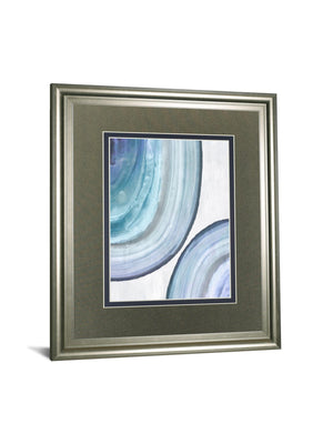 Endless Blue Ii By Eva Watts 34X40 Framed Print