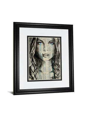 Blue Shore By Loui Jover 34X40 Framed Print