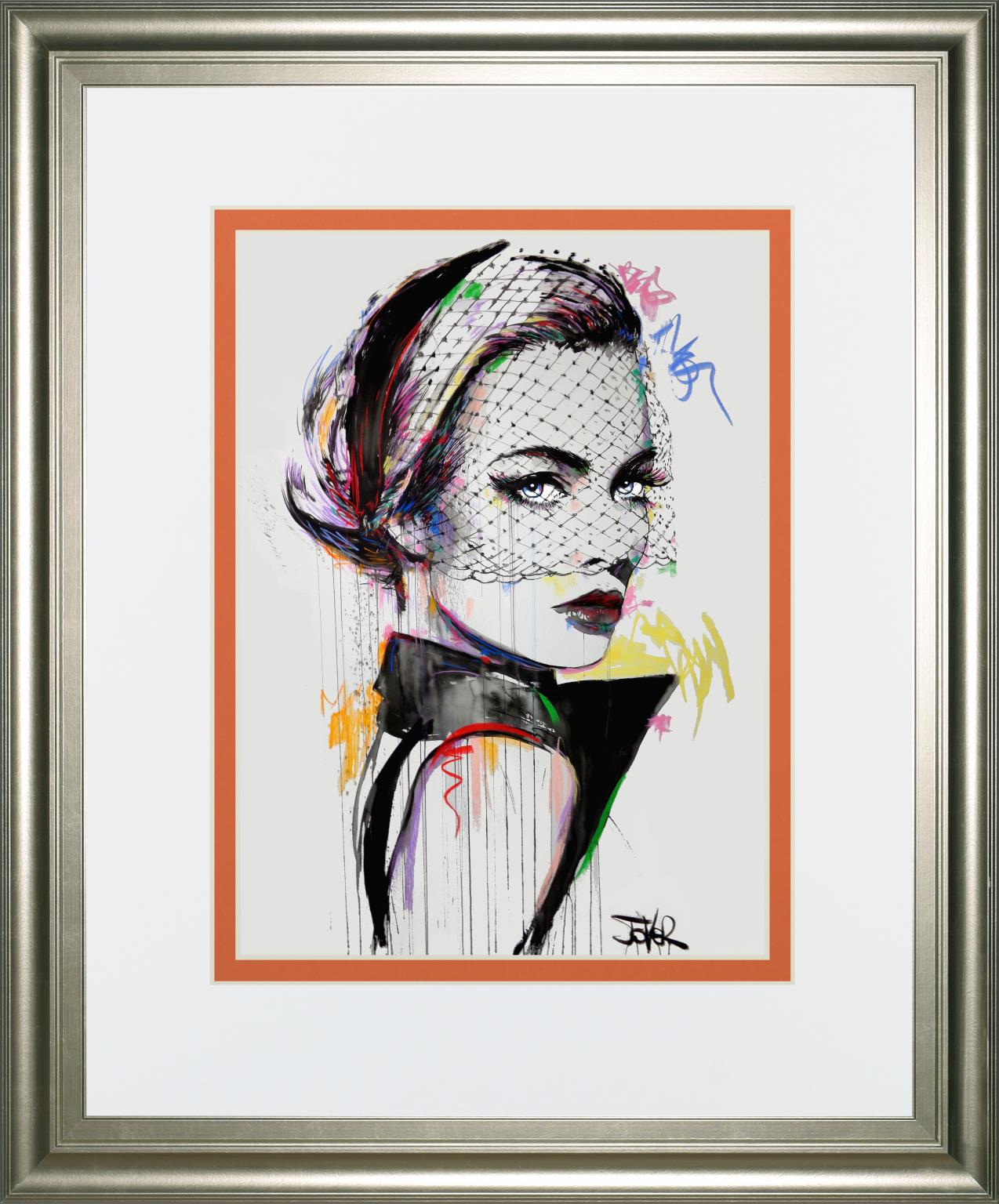 Virginia By Loui Jover 34X40 Framed Print