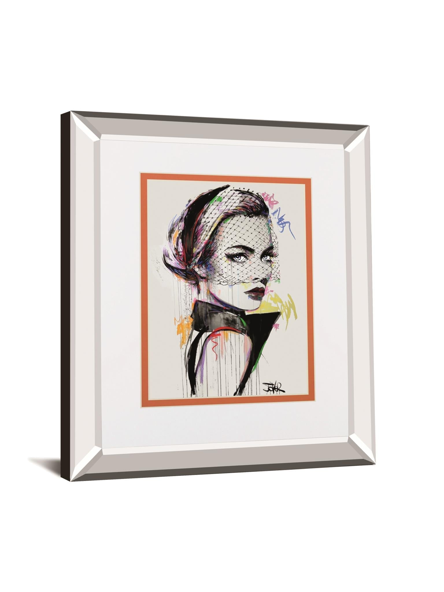 Virginia By Loui Jover 34X40 Mirror Frame Print
