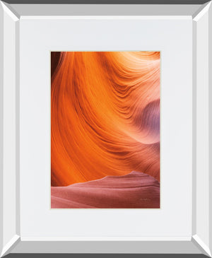 Lower Antelope Canyon Vii By Alan Majchrowicz 34X40 Mirror Frame Print