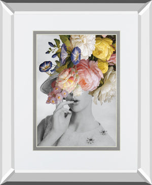 Garden Party I By Wild Apple Portfolio 34X40 Mirror Frame Print