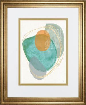 River Jewels I By Susan Jill 34X40 Framed Print
