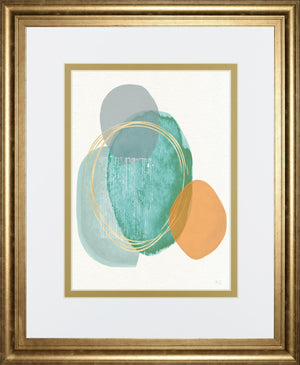 River Jewels Ii By Susan Jill 34X40 Framed Print