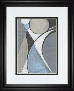 A Soft Jeweled Geometric Ii By Merri Pattinian 34X40 Framed Print